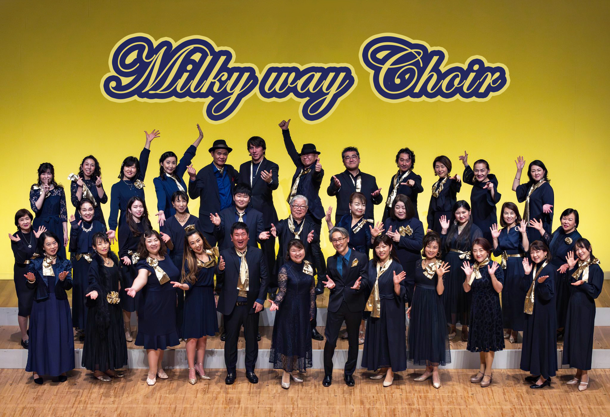 【Milky way Choir 】団体写真 Buzz Gospl2024